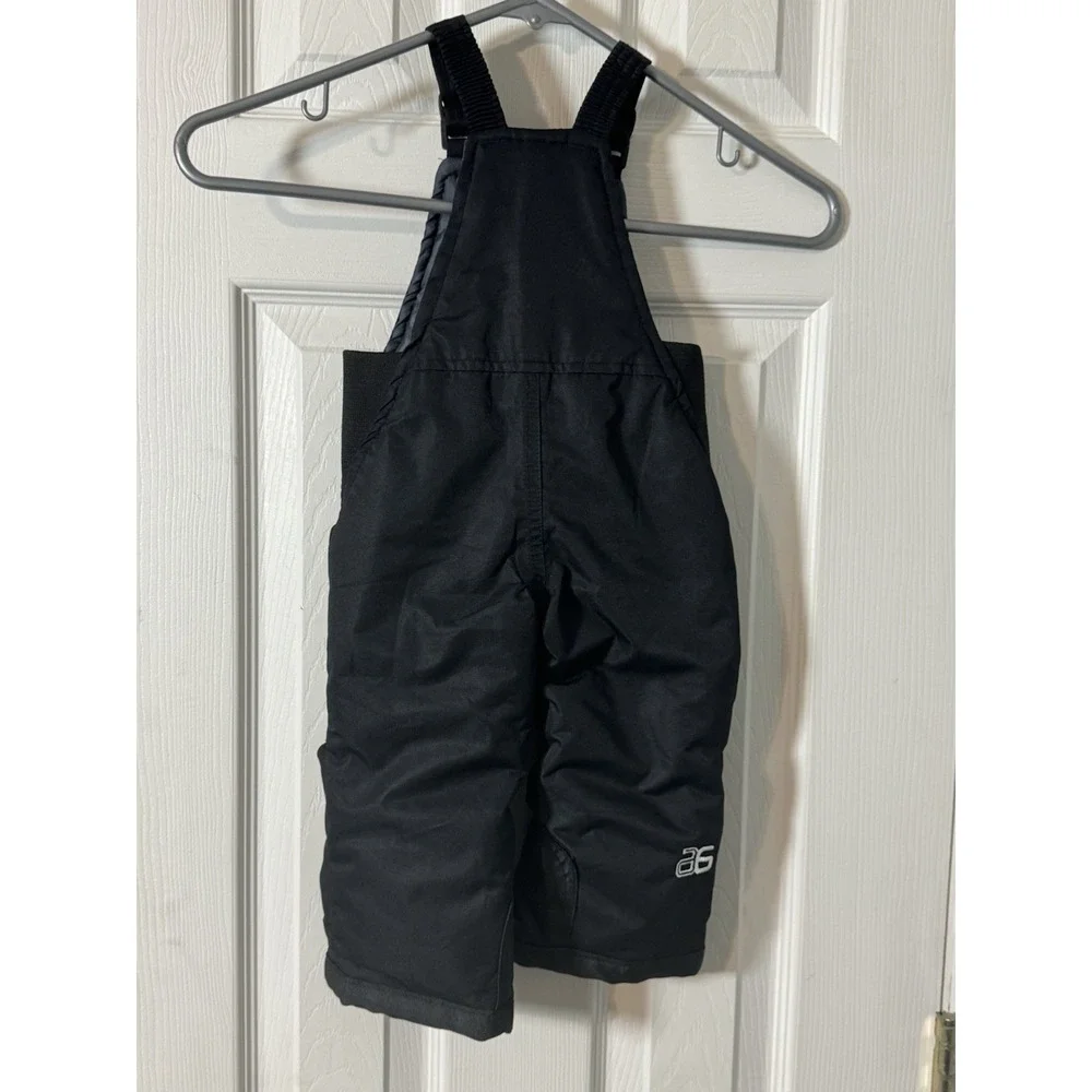 Arctix Infant Toddler Winter Snow Ski Bib Overalls Black 12 Months NWOT